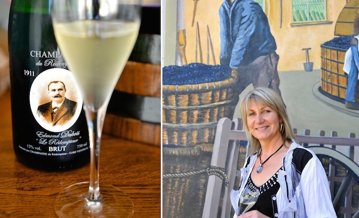 Claudy Dubois und der Champagner du Rédempteur Claudy Dubois und der Champagner du Rédempteur