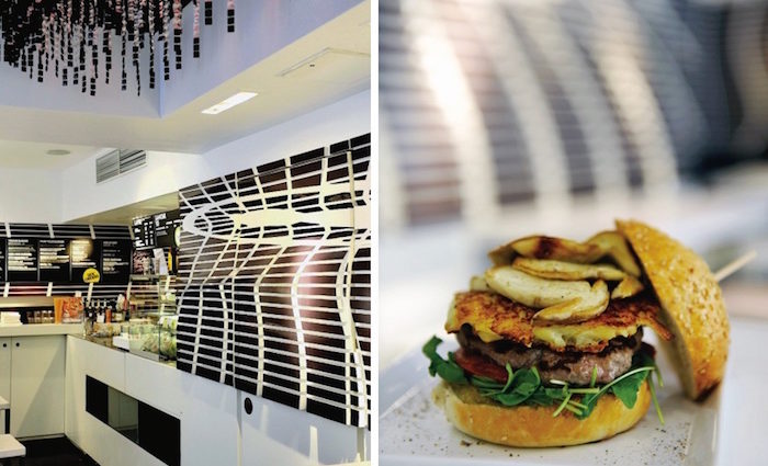 Bioburger und Luxusfleisch. Cosmogrill Bioburger und Luxusfleisch. Cosmogrill