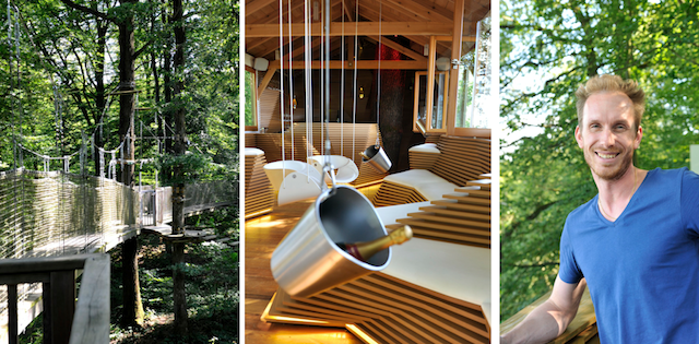Champagnerbar im Baumhaus, Foto Foodhunter