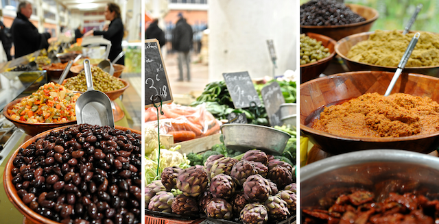 Wochenmarkt in Cannes: Marché Forville Wochenmarkt in Cannes: Marché Forville