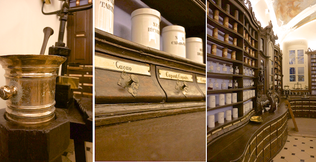 Juliusspital, Würzburg, Rokoko Apotheke, Fotos Foodhunter