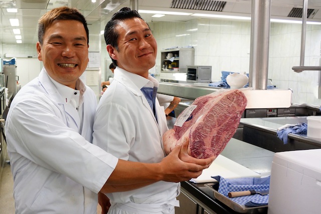 Wagyu von Ozaki zubereitet auf japanische Art