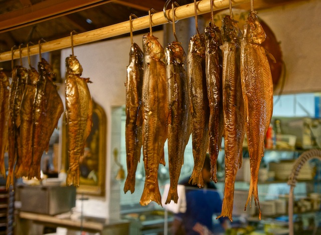 Fisch Peer in der Markthalle Innsbruck