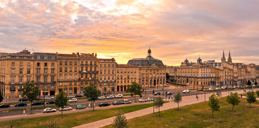 Bordeaux Abendstimmung