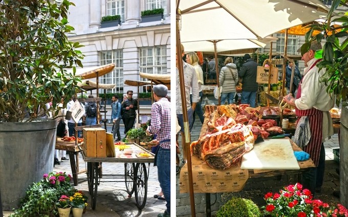 Slowfood Market im Rosewood London
