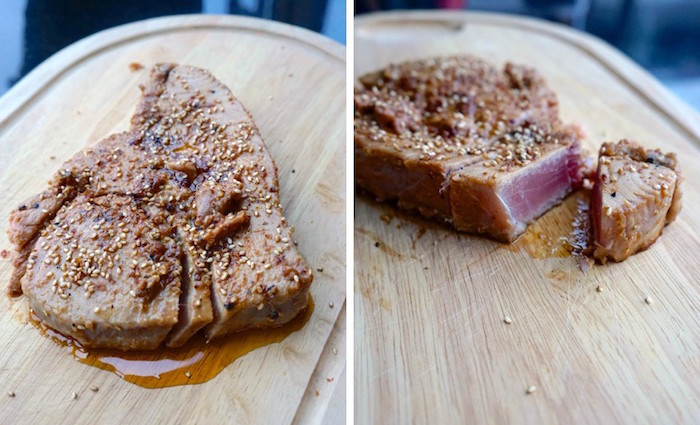Gomasio, Gomashio. A perfect tuna topping