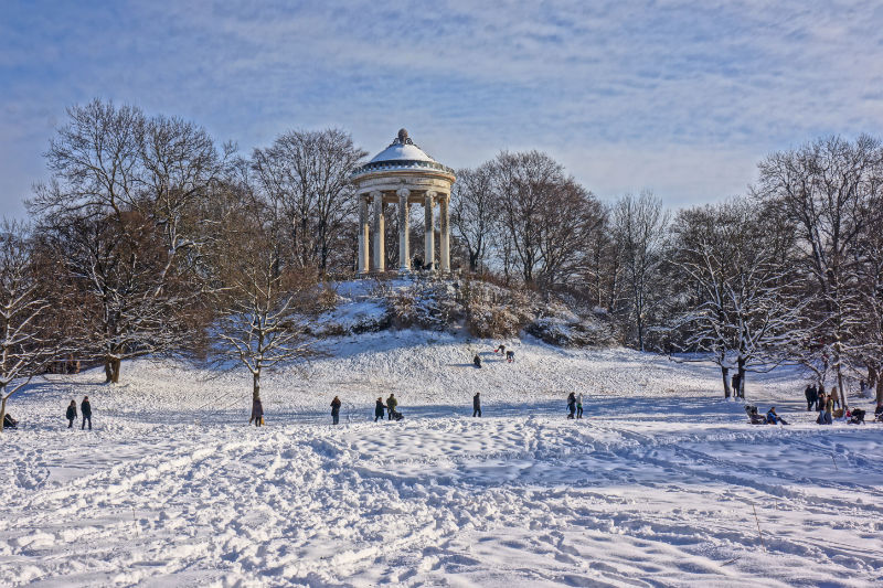 Englischer Garten Winter Englischer Garten Winter
