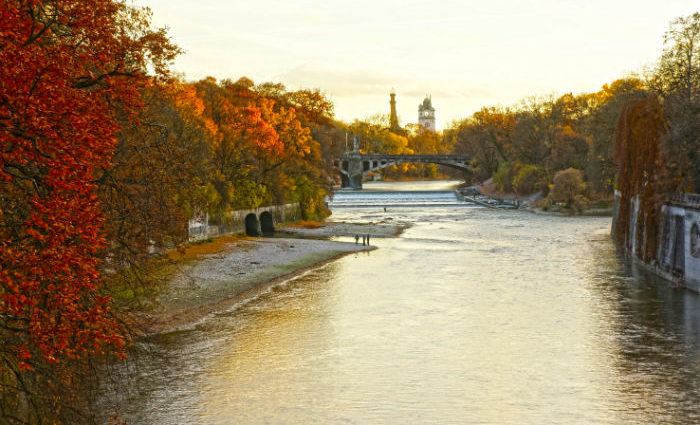 Herbst Isar
