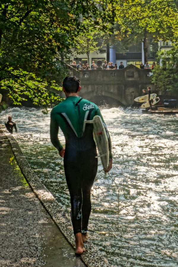 Englischer Garten Surfer