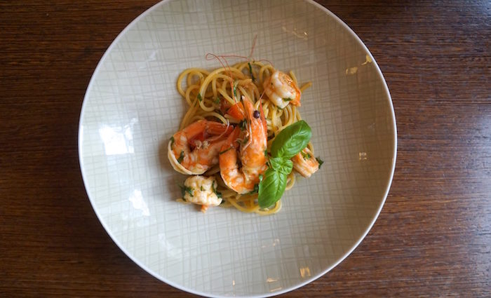 Pasta mit Good Gamba Garnelen