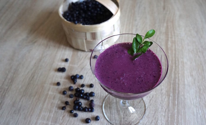 Sommerwonne: Wilde Heidelbeere Smoothie