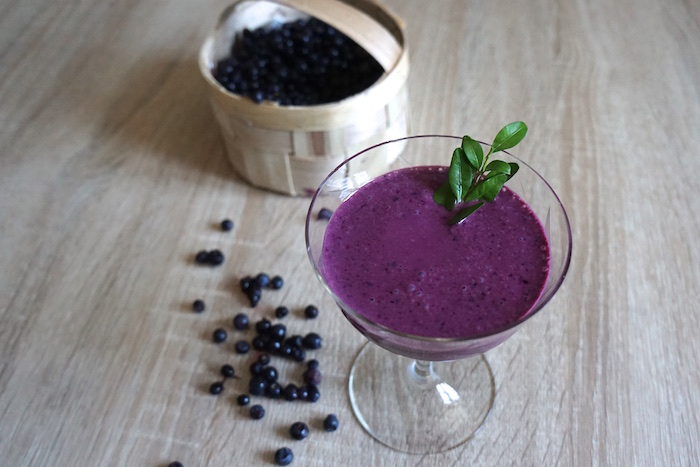 Sommerwonne: Wilde Heidelbeere Smoothie
