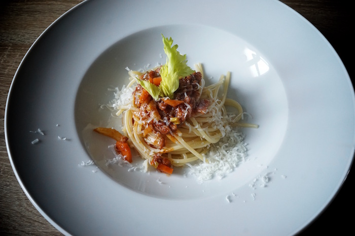 Einfach nur genial! foodhunters vegetarische „Bolognese”