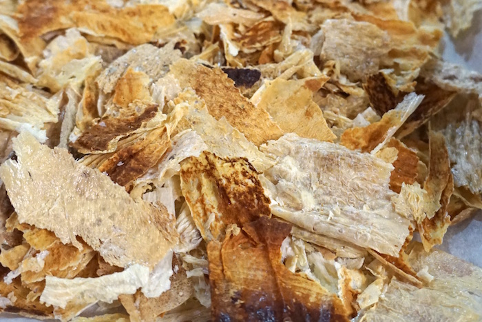 Krosse Milchhaut-Chips