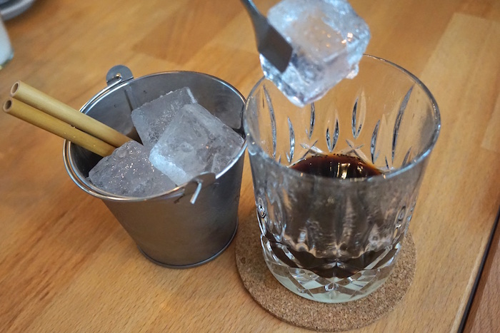 Vietnamesischer Kaffee. Vorbild des Cold Brew