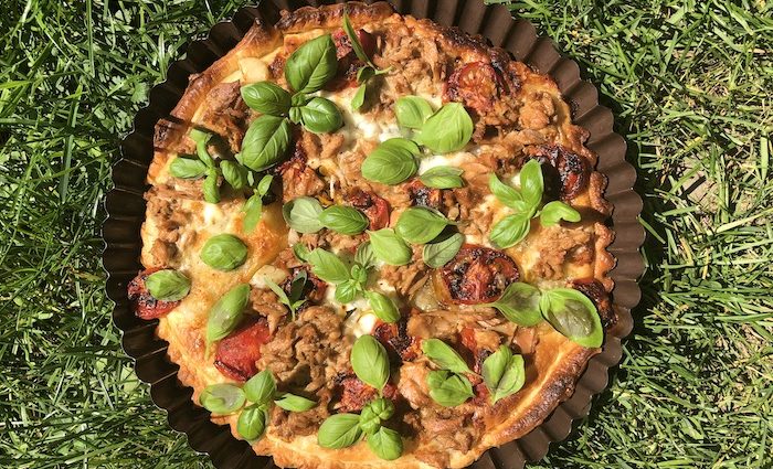 Blätterteig Tartelette mit Thunfisch Blätterteig Tartelette mit Thunfisch