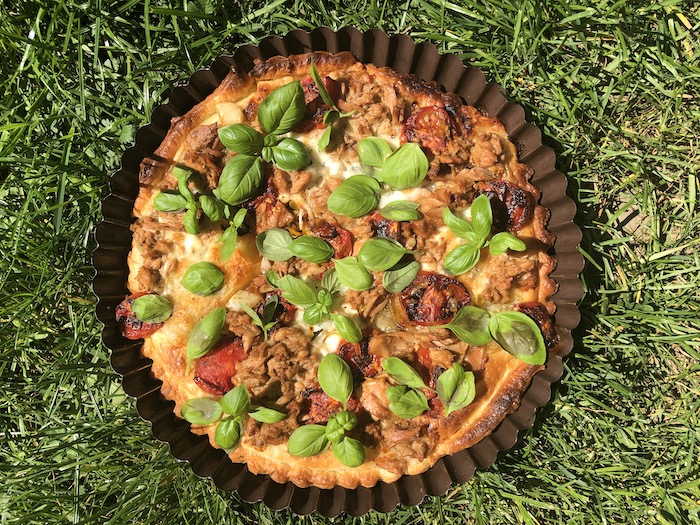 Blätterteig Tartelette mit Thunfisch Blätterteig Tartelette mit Thunfisch