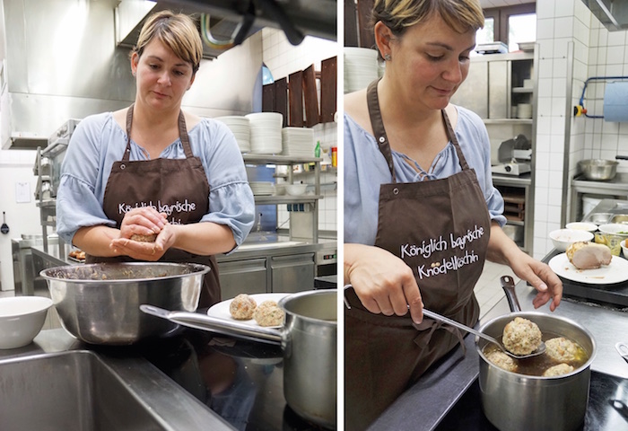 Original Münchner Knödel. Die Königsdisplizin.