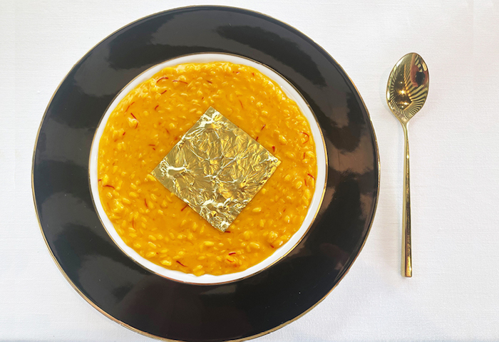 Locanda Margon und der goldene Safranreis von Marchesi