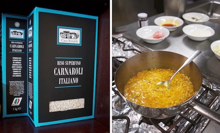 Risotto alla Milanese - selbst für Italiener ein Festessen Risotto alla Milanese - selbst für Italiener ein Festessen