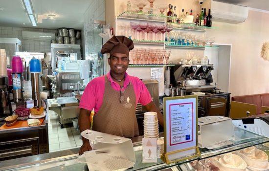 Arte Dolce in Karlsruhe - Kumar und sein unwiderstehliches Eis