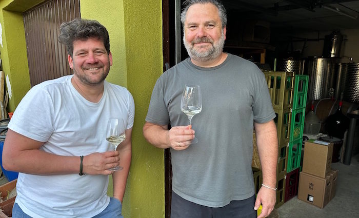 Weingut Doppelgarage Varnhalt und der Orange Riesling
