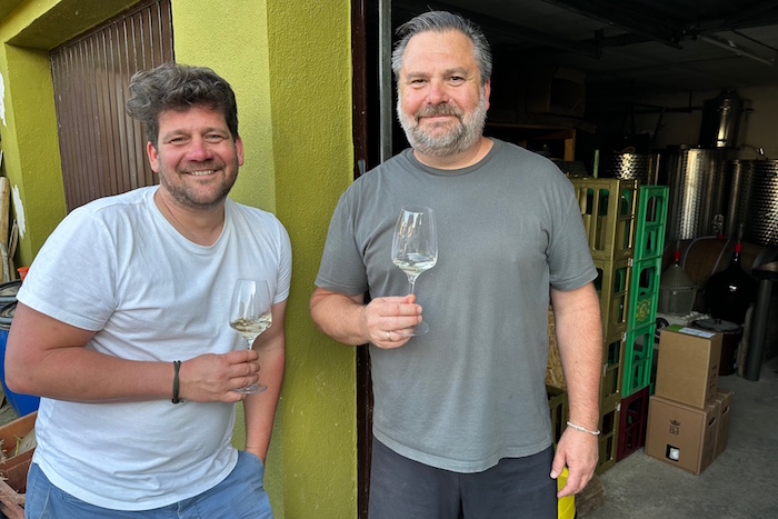 Weingut Doppelgarage Varnhalt und der Orange Riesling