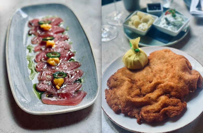 DO&CO Bistro München. Zwischen Schnitzel und Sashimi